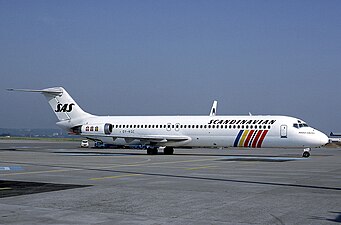 SAS was one of the largest DC-9 operators in the world.