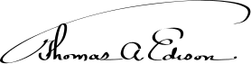 File:Thomas Alva Edison Signature.svg