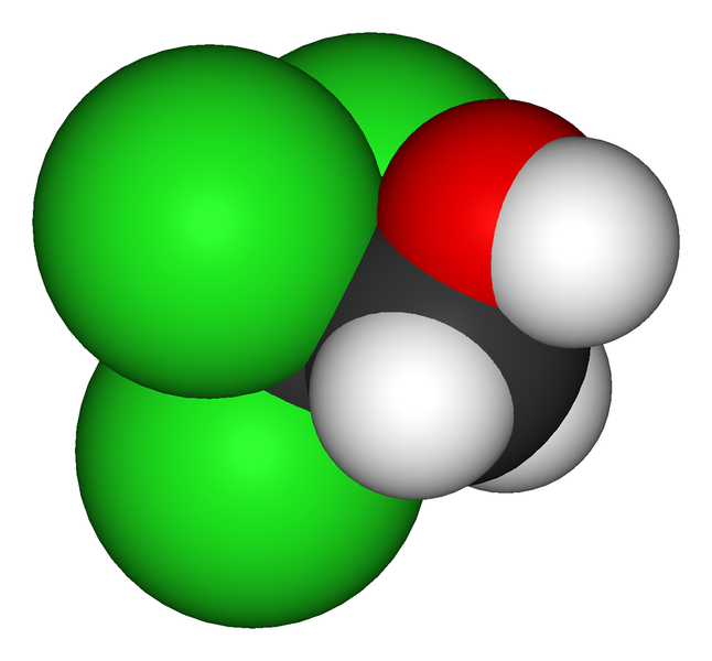 File:2,2,2-trichloroethanol-3D-vdW.png