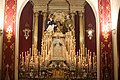 Altar erigido en San Lázaro para el triduo de coronación