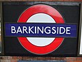 Station platform roundel