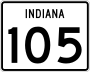 State Road 105 marker