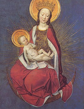 Shining Madonna (Master of the Life of Mary, 1460-1480)