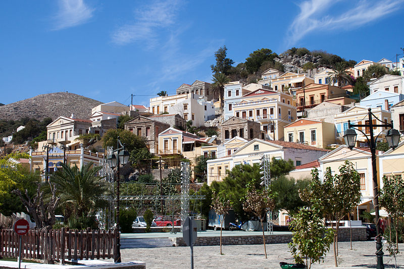 File:Neoclassical houses in Symi.jpg