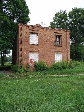 Бывший панский дом в Курганье