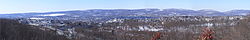 Scranton panorama from PA-307 overlook