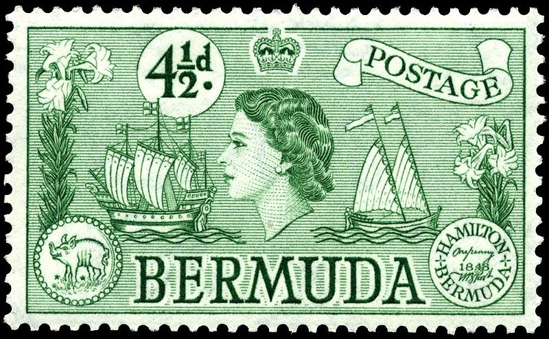 File:Stamp Bermuda 1953 4.5p.jpg