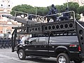 Special forces vehicle for hijacked planes in Italy