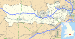 Bracknell ubicada en Berkshire