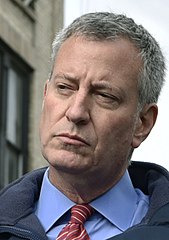 Mayor Bill de Blasio from New York