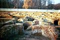 Excavated foundations of the Palace