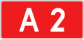 Autostrada A2 shield}}