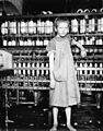 "Addie Card, 12 years. Spinner in North Pormal (i.e., Pownal) Cotton Mill. Vt.", 1910.[13]