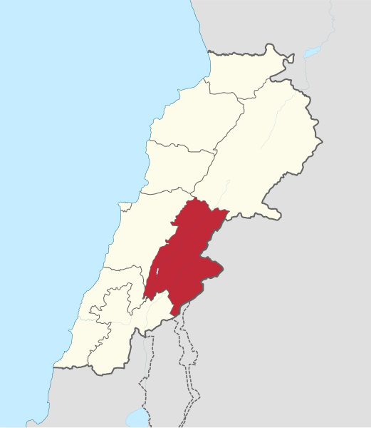 File:Beqaa in Lebanon 2020.svg