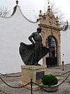 Cayetano Ordóñez en la Plaza de Toros de Ronda