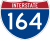 Interstate 164 marker