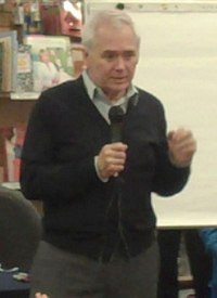 Brown at a Naperville, Illinois bookstore in April 2011.