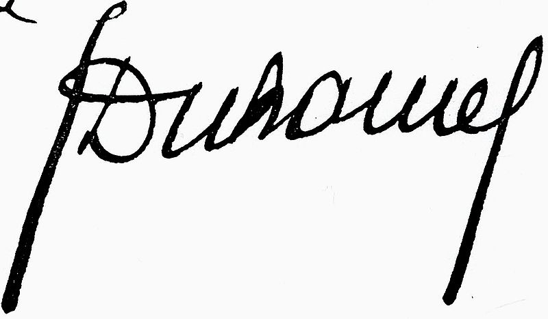 Файл:Signature Georges Duhamel.jpg