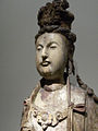 A wooden Bodhisattva from the Song Dynasty (960-1279)