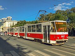 Tatra T6B5 в Самаре