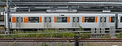 50050型先頭車 クハ51065號車的車體側面