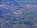 Aerial photo of Lake Illawarra, Albion Park and Albion Park Rail