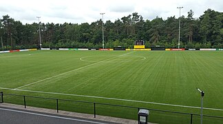 Main football field of Vitesse, where the youth plays their competitions.