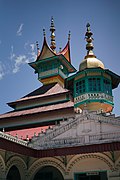 Koto Baru Grand Mosque, One the oldest mosques in Indonesia, The blend of various elements is evident in the architecture of the mosque, generally Persian and Minangkabau.