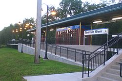 Tenmile River Metro-North station in Amenia