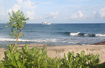 A view from Amboyna Cay