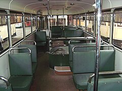 Interior of the Gyrobus G3 (front)