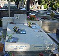 Tomb of Henri Salvador and his wife Jacqueline Salvador