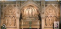 Horsforth reredos. Courtesy Derek Grasby