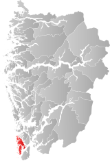 Bømlo within Vestland