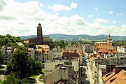 Panorama of the town.