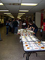 Free pies being prepared at the University of Waterloo