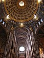 Vista interior desde la cúpula.