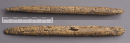 Replica of a Clovis beveled bone rod from the East Wenatchee site