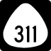 Hawaii Route 311 marker