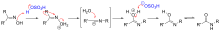 Mechanism Beckmann rearrangement.svg