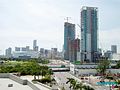 Stretch of Biscayne Boulevard looking south, just north of Downtown, 2006