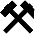 Mining symbol.svg