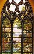 Pastoral window at Second Presbyterian Church (Chicago, Illinois)