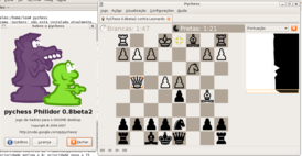 Скриншот программы PyChess