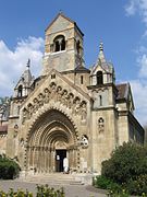 Capilla, castillo de Vajdahunyad, Budapest, Hungría