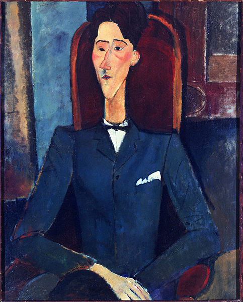 File:1916, Modigliani, Jean Cocteau.jpg