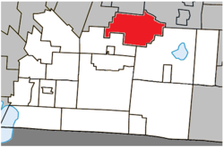 Location within Brome-Missisquoi RCM