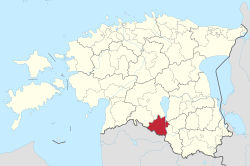 Tõrva Parish within Valga County.