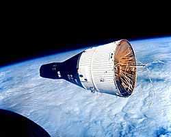 Gemini spacecraft on orbit