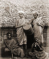 A group of Irula men photographed (1871–72).